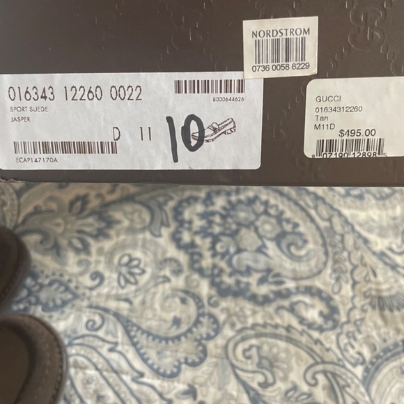 Men's Gucci suede horse bit lug sole - Picture 4 of 4